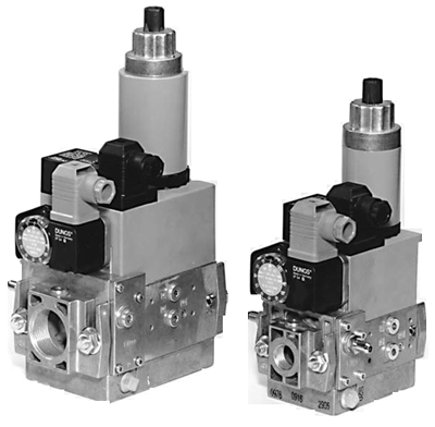 Combined Regulator And Safety Shut Off Valves